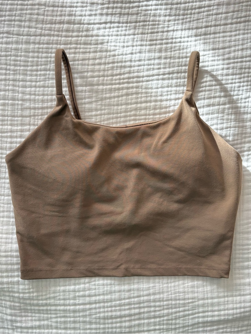 Let’s Seize The Day Taupe Bra Top